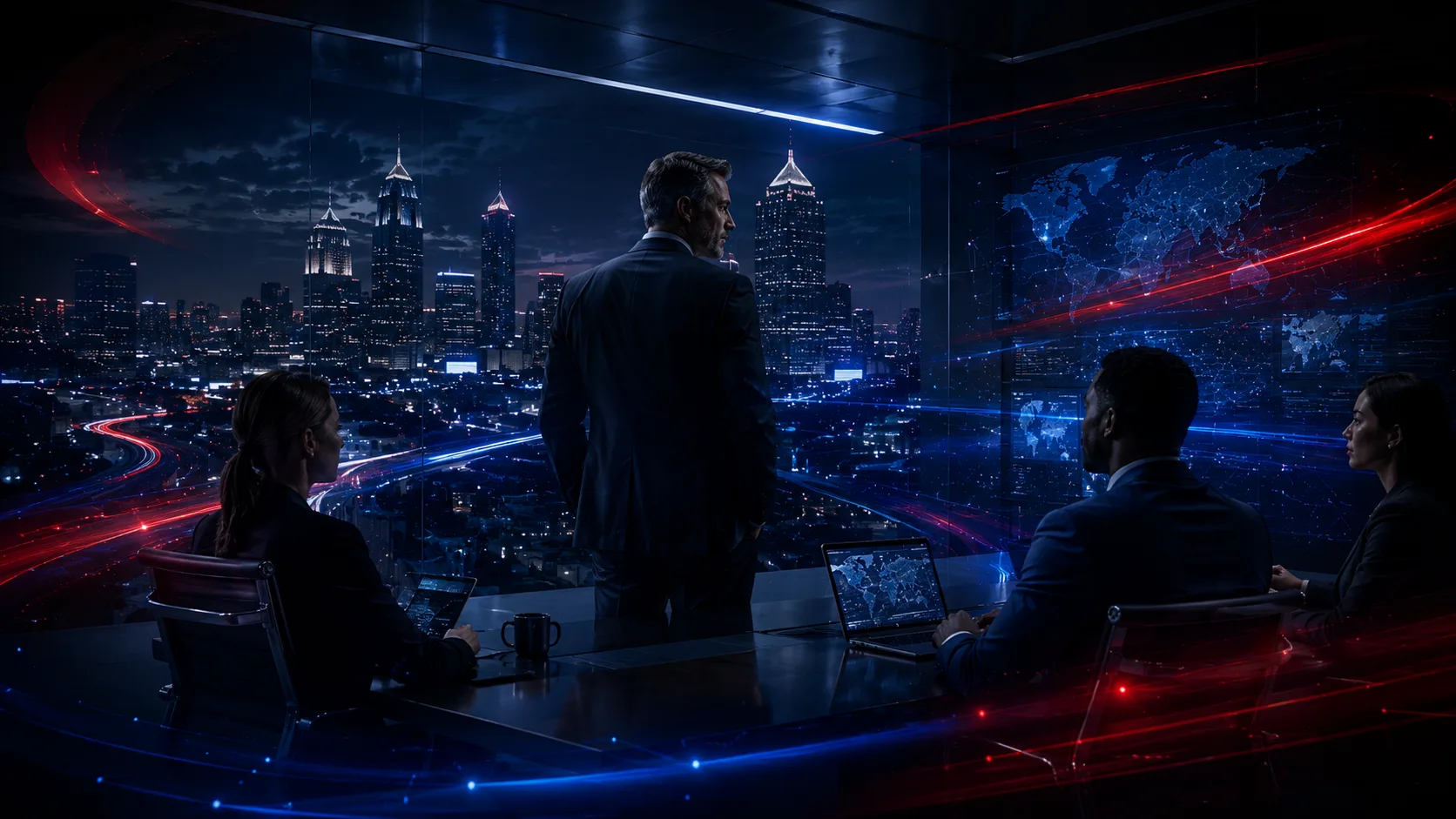 Cinematic leadership and mission operations environment