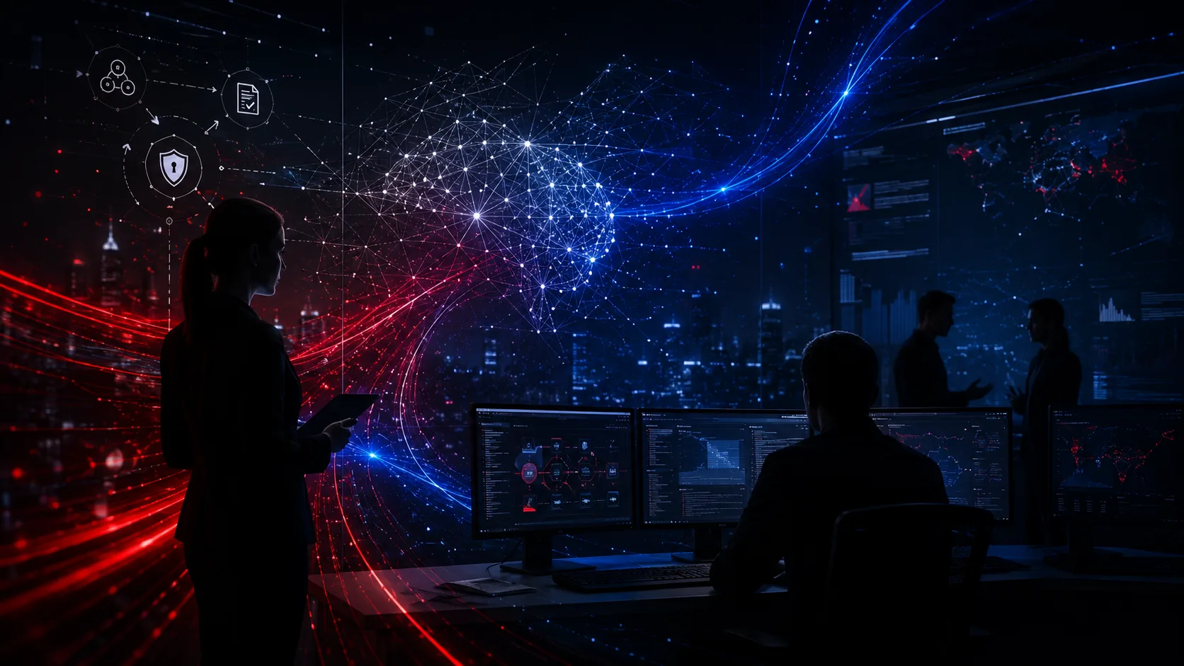 Cinematic AI and machine learning operations